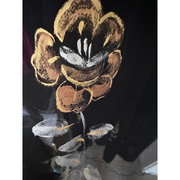 Vintage Lillie Rubin Designer By Asuman Dress Sheer Cape unique prom dress - Picture 8 of 10